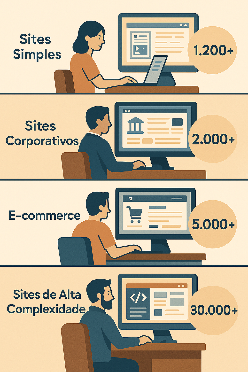Quanto custa para fazer um site?